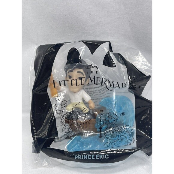2023 McDonalds Happy Meal Toys Disney*The Little Mermaid * SEALED #5 PRINCE ERIC - Picture 1 of 7